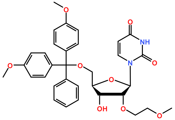 (image for) MC080446 5'-O-DMT-2'-O-(2-Methoxyethyl)-uridine